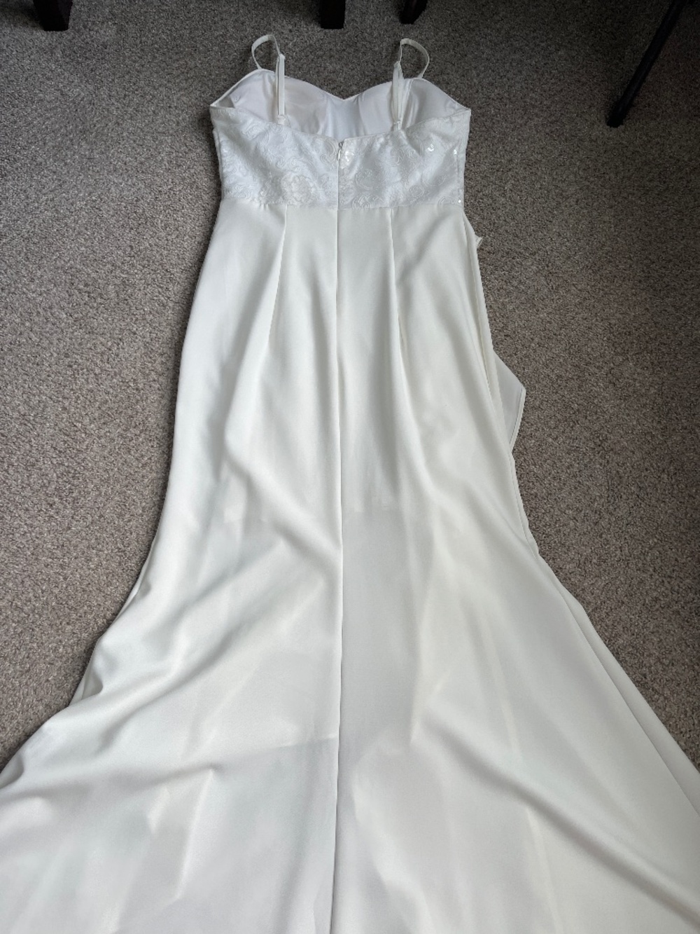 Asymmetrical floor length gown - Picture 7 of 12